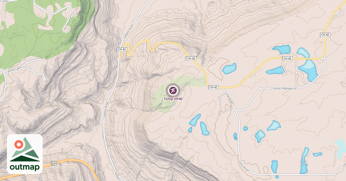 Map of Temp HP40