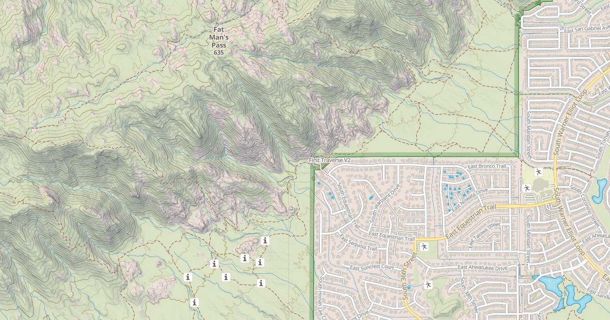 Map preview of First Traverse