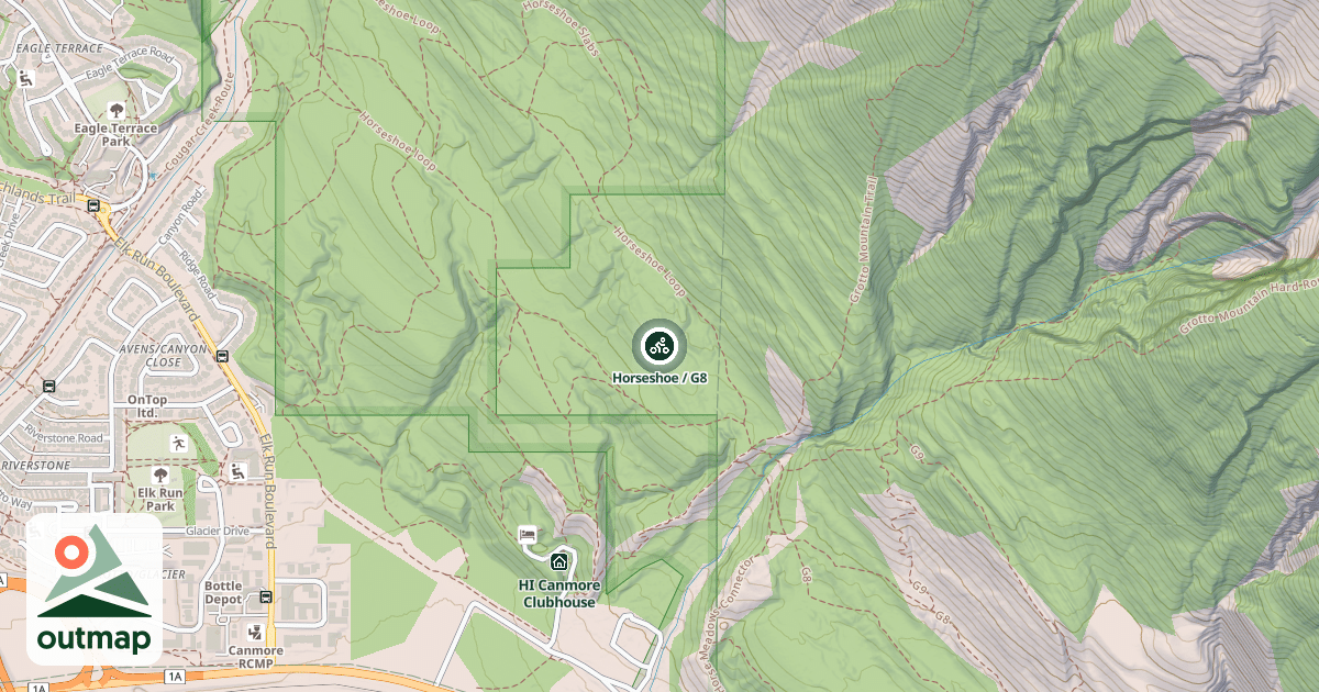 Map of Horseshoe / G8