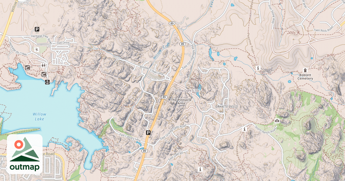 Map of In The Dark