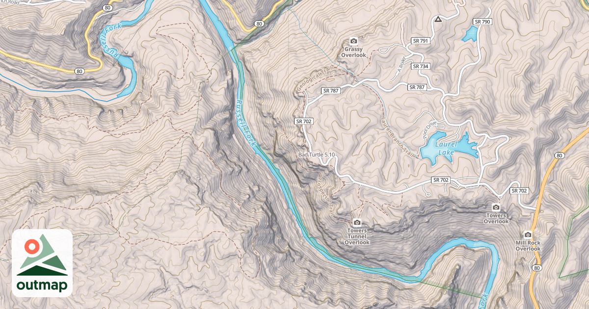 Map of Bad Turtle