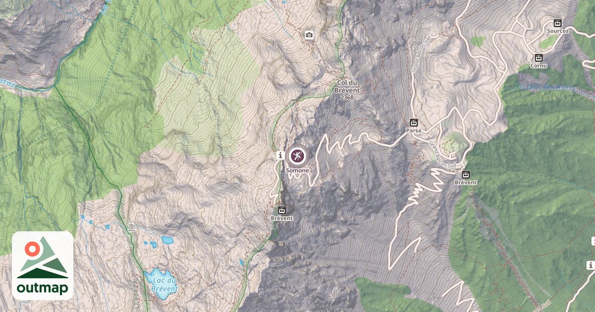 Map of Somone