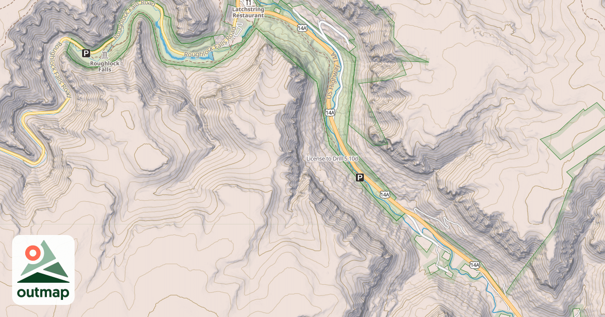 Map of License to Drill