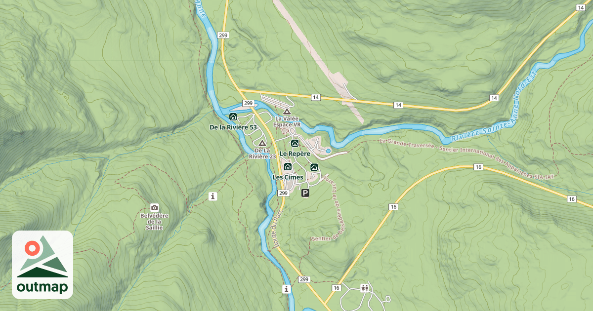 Map of Le Promontoire