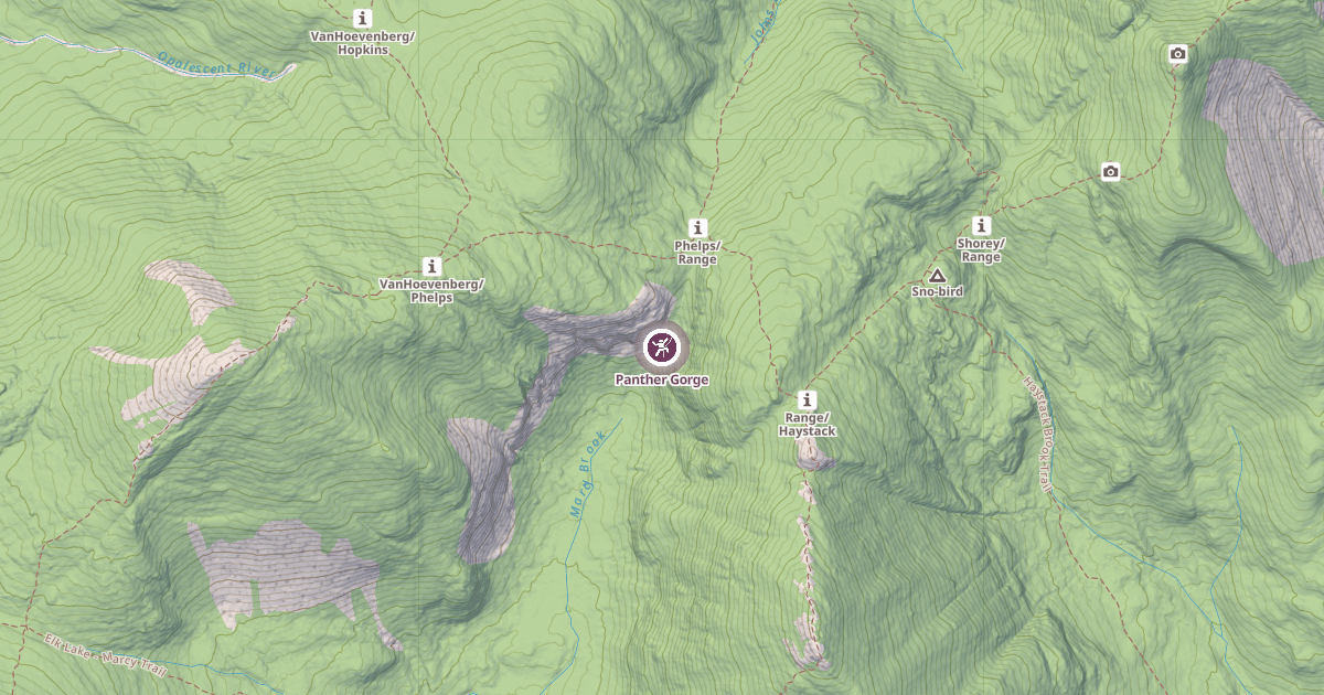 Map preview of Panther Gorge