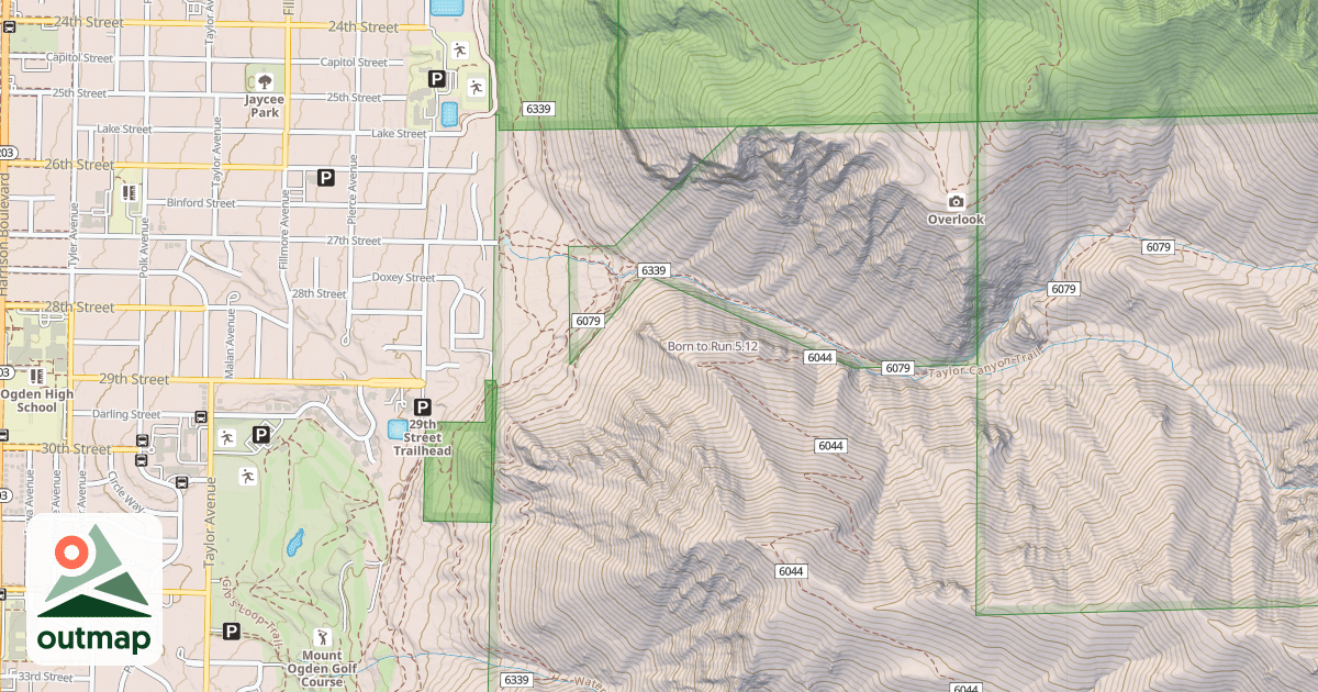 Map of Born to Run