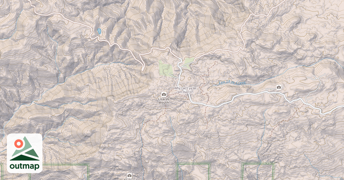 Map of Why can't ya let 'em live?