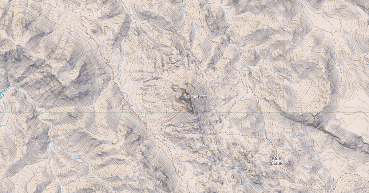 Map preview of Hiker's Route