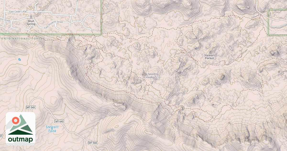 Map of Spooling Voodoo