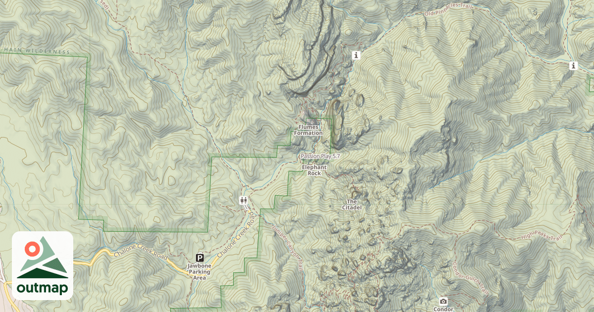 Map of Passion Play