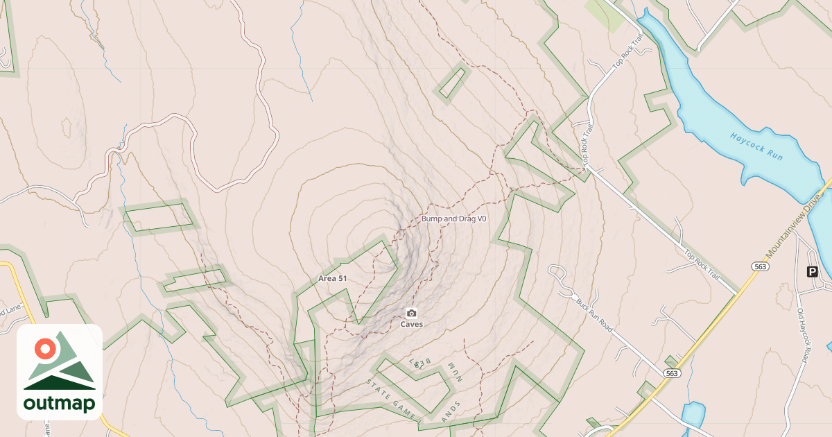 Map of Bump and Drag