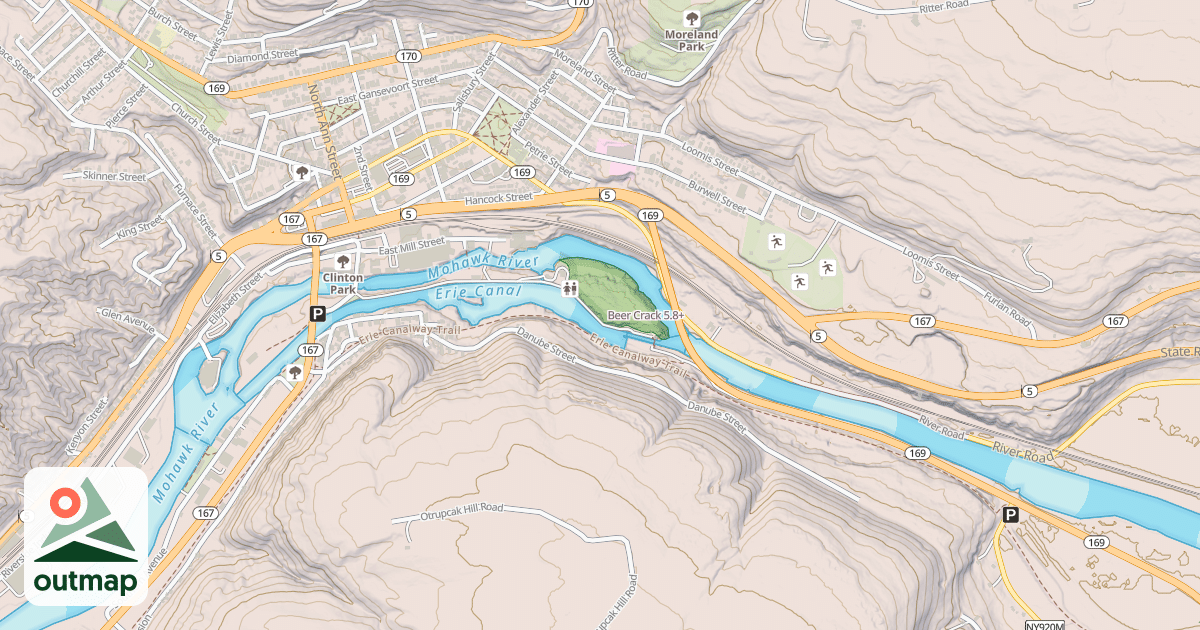 Map of Beer Crack