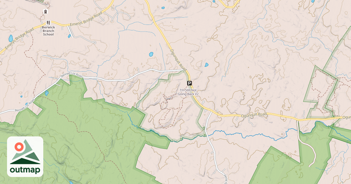 Map of I’m Still Not Going Back