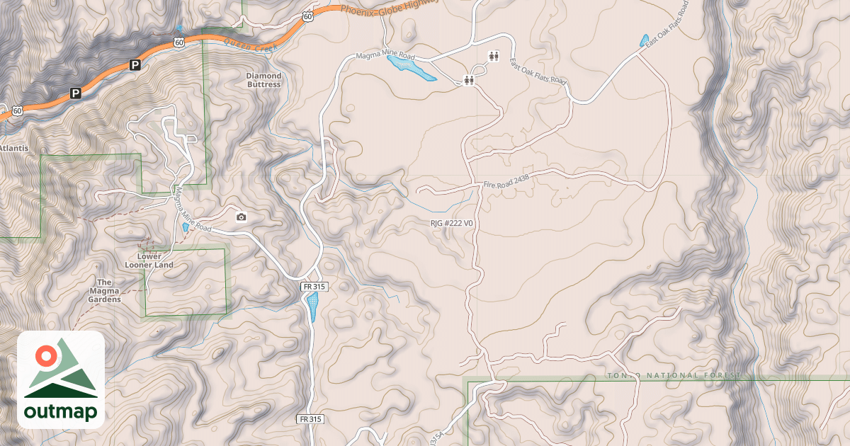 Map of RJG #222