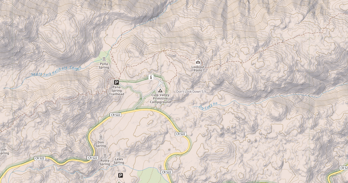 Map preview of Don't Look Down