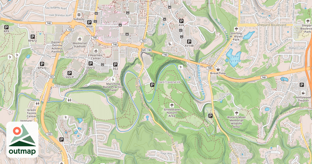 Map of Hard Traverse