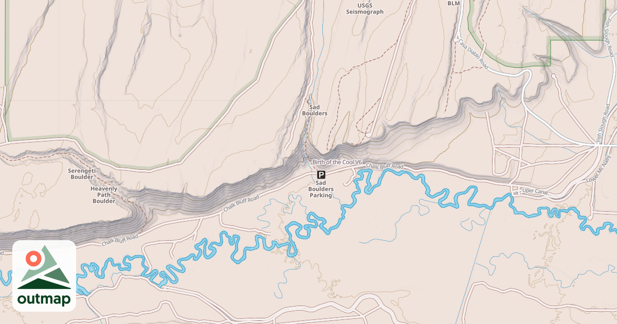 Map of Birth of the Cool