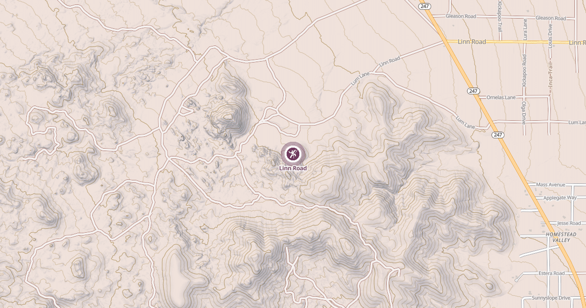 Map preview of Linn Road