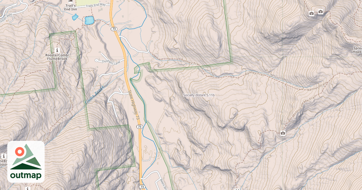 Map of Socially distant