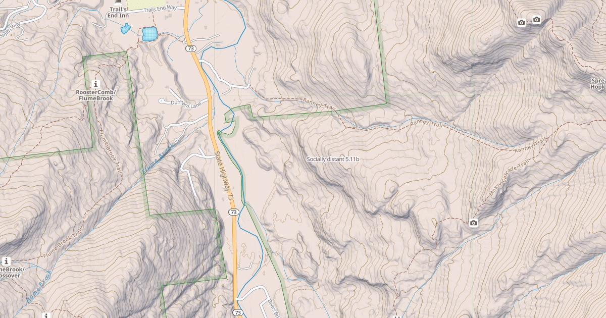 Map preview of Socially distant