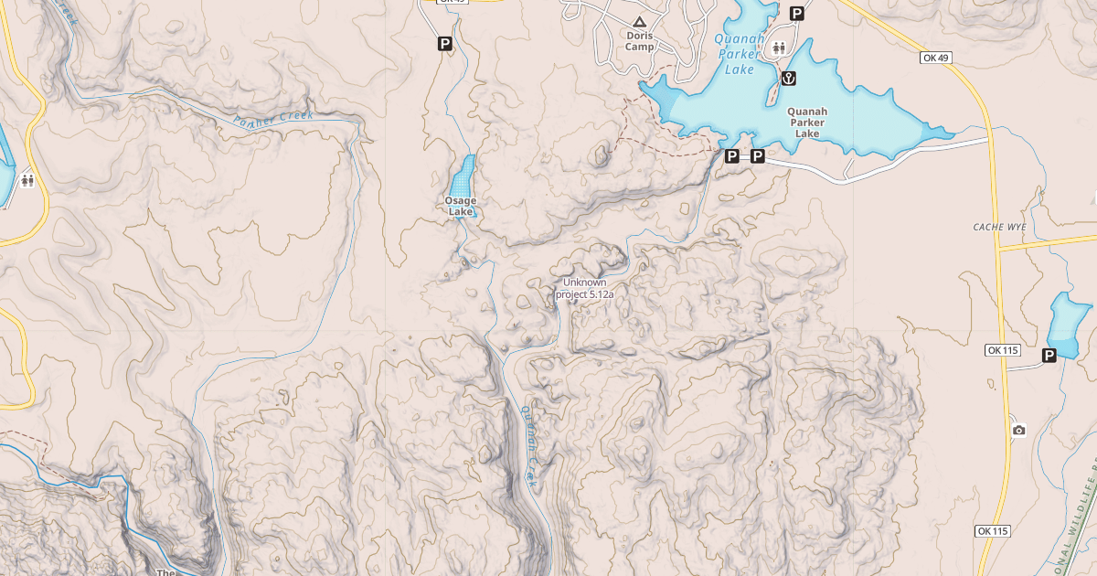Map preview of Unknown project