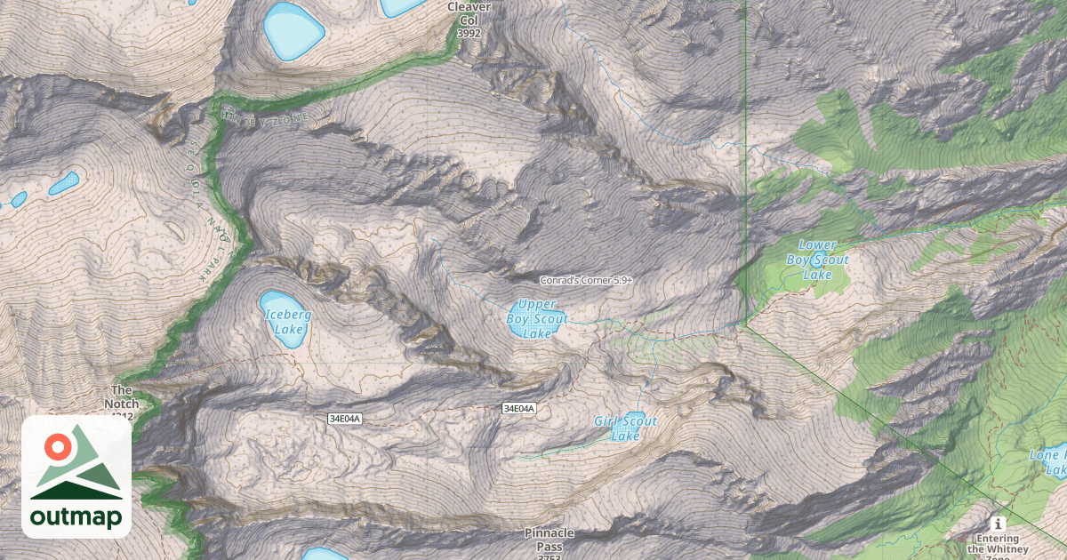 Map of Conrad’s Corner