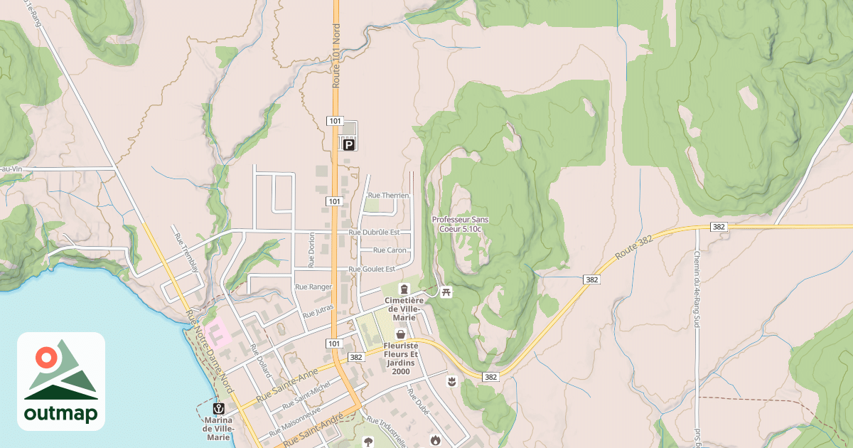 Map of Professeur Sans Coeur