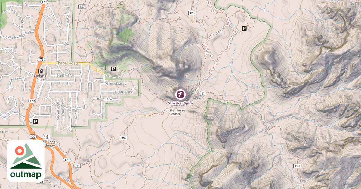 Map of Streaker Spire