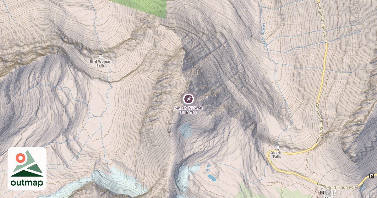 Map of Smash 'N' Grab Slab, The