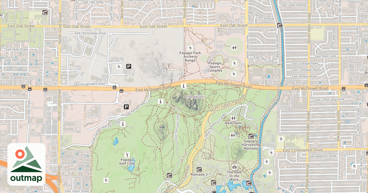 Map of Flapago