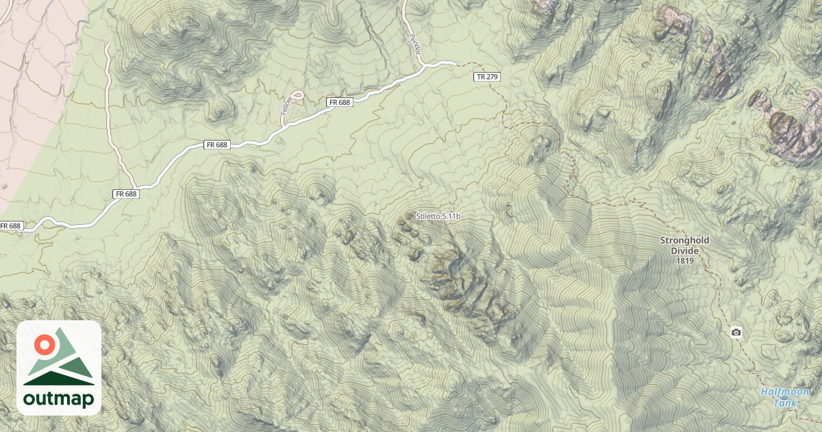 Map of Stiletto