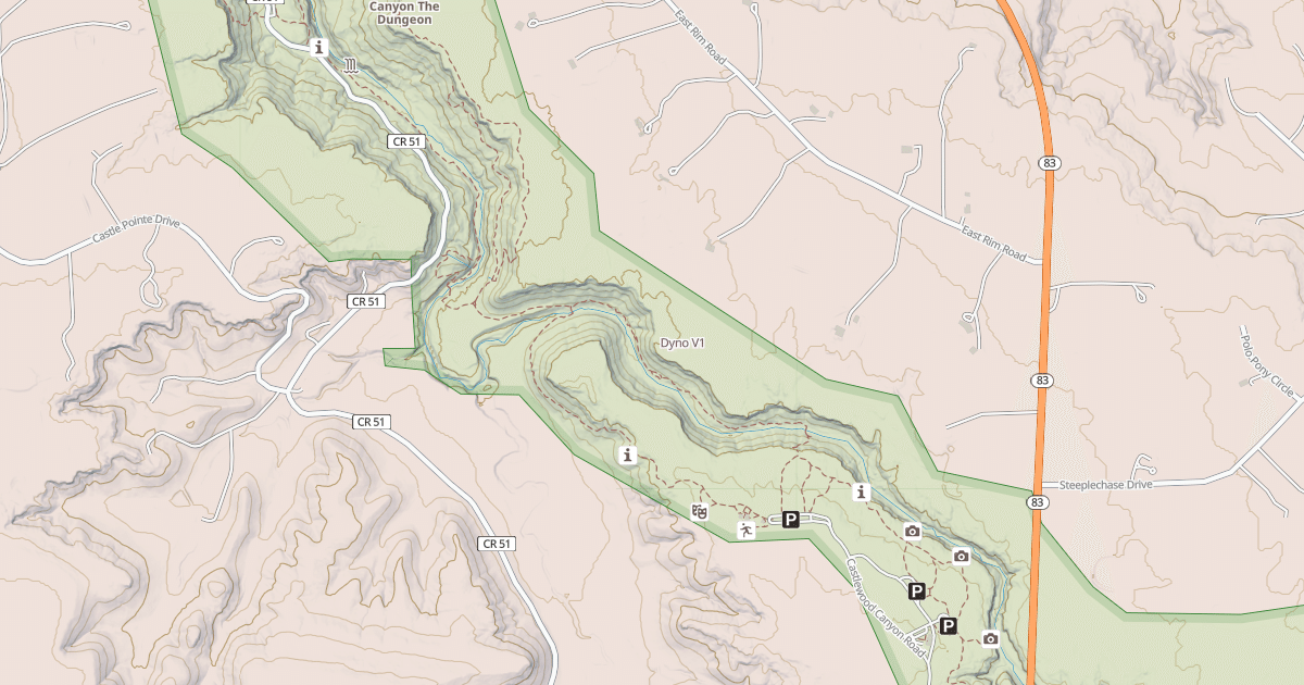 Map preview of Dyno