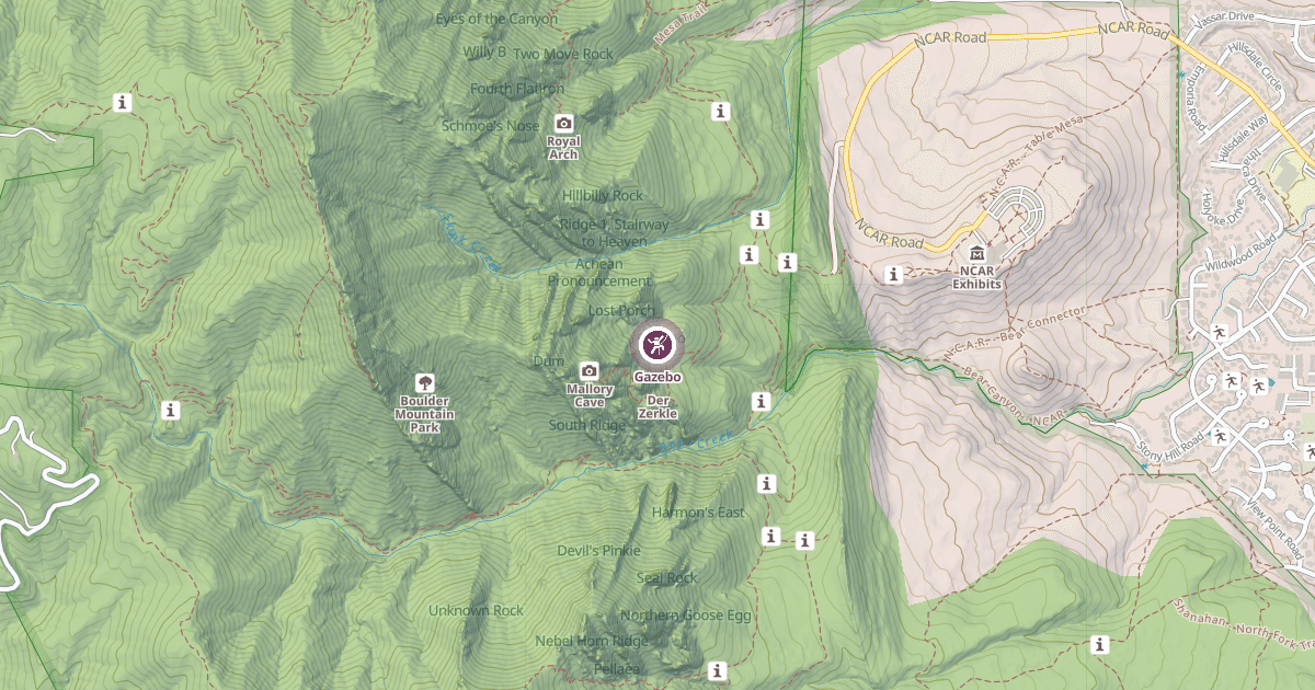 Map preview of Gazebo