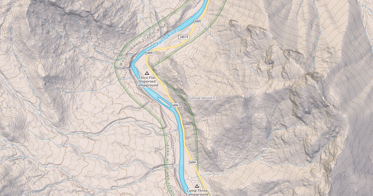 Map preview of Sunrise Service