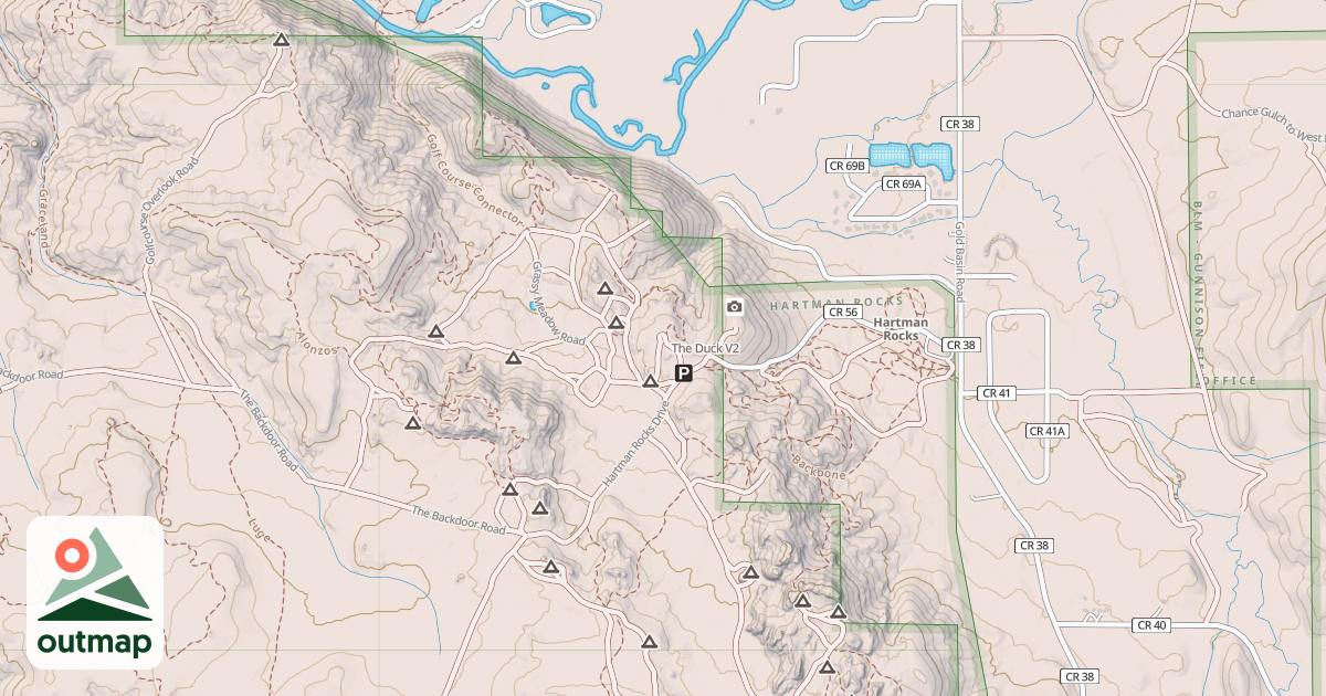 Map of The Duck