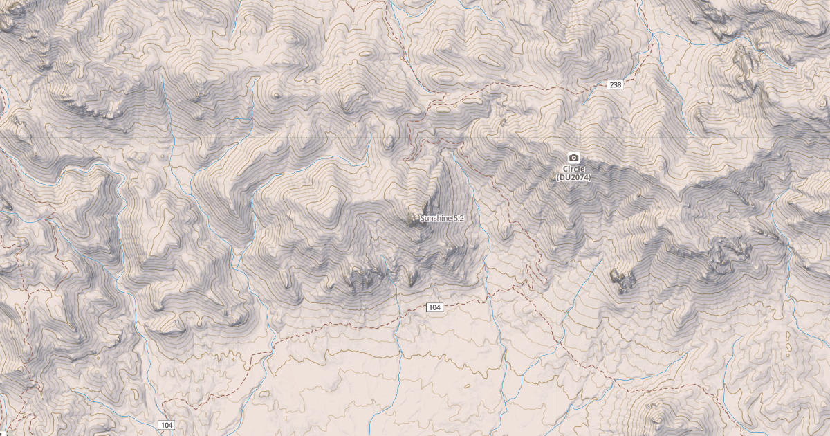 Map preview of Sunshine