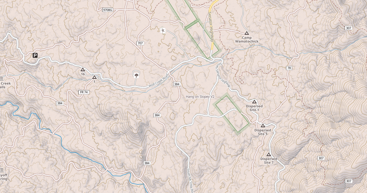 Map preview of Hang on Slopey