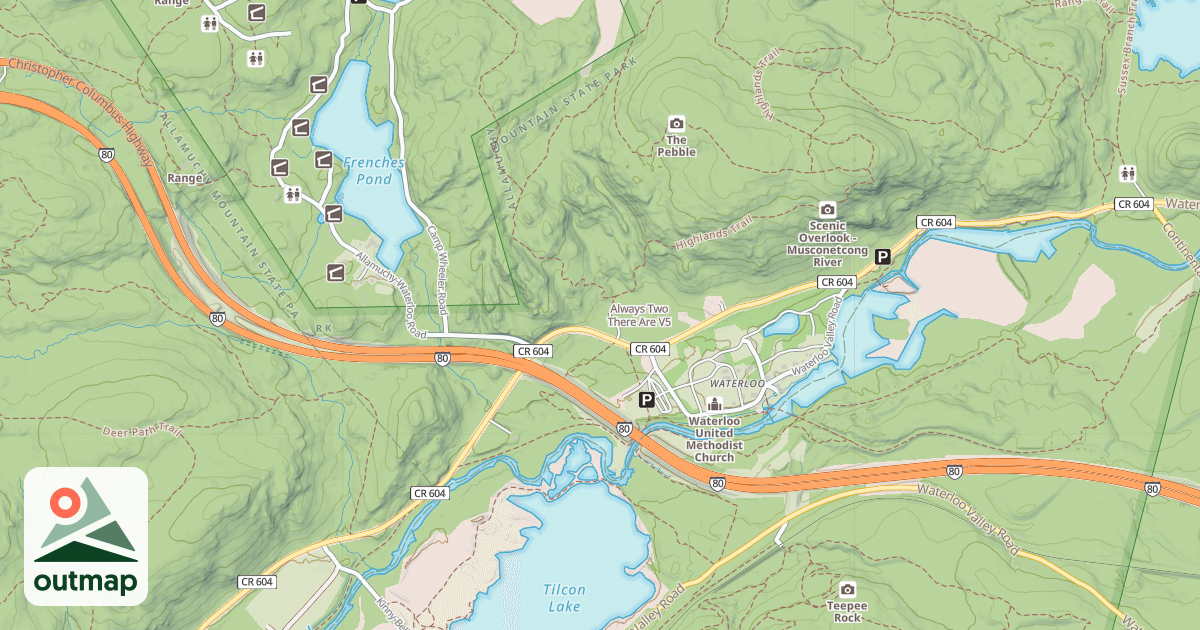 Map of Always Two There Are
