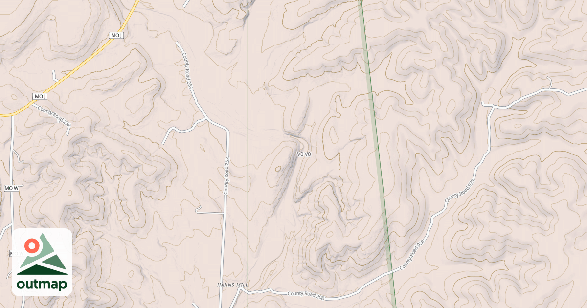 Map of V0