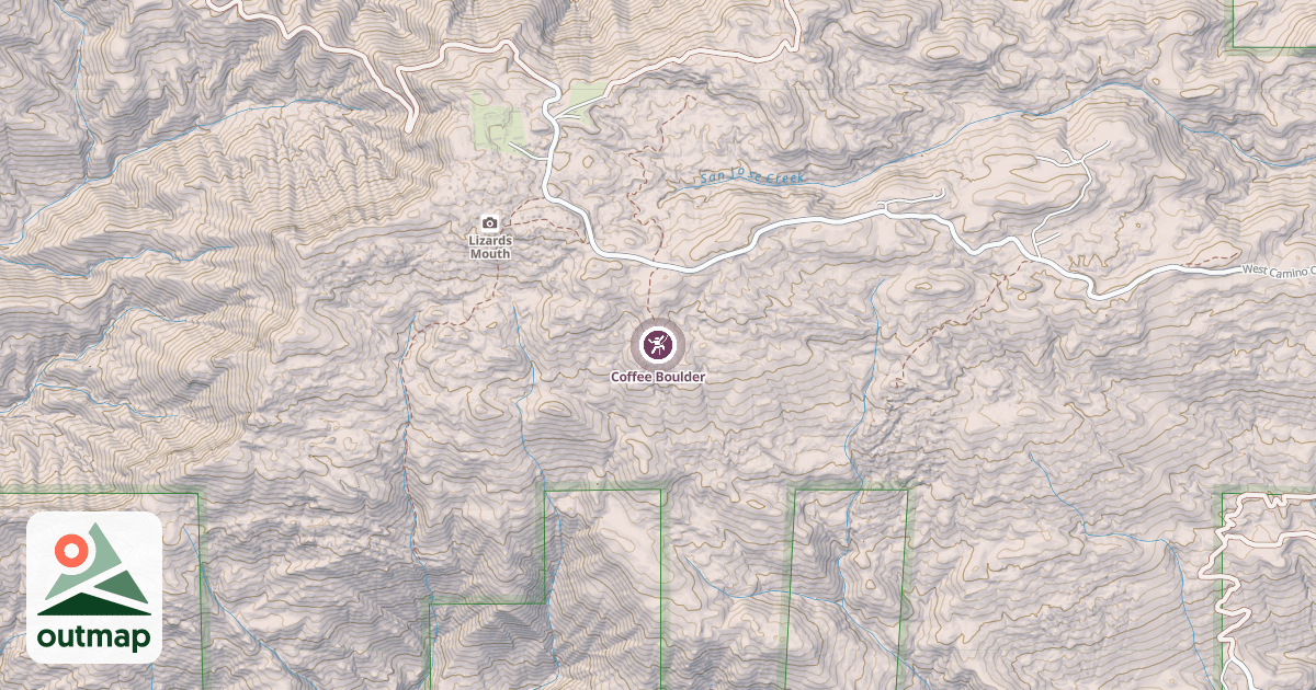 Map of Coffee Boulder