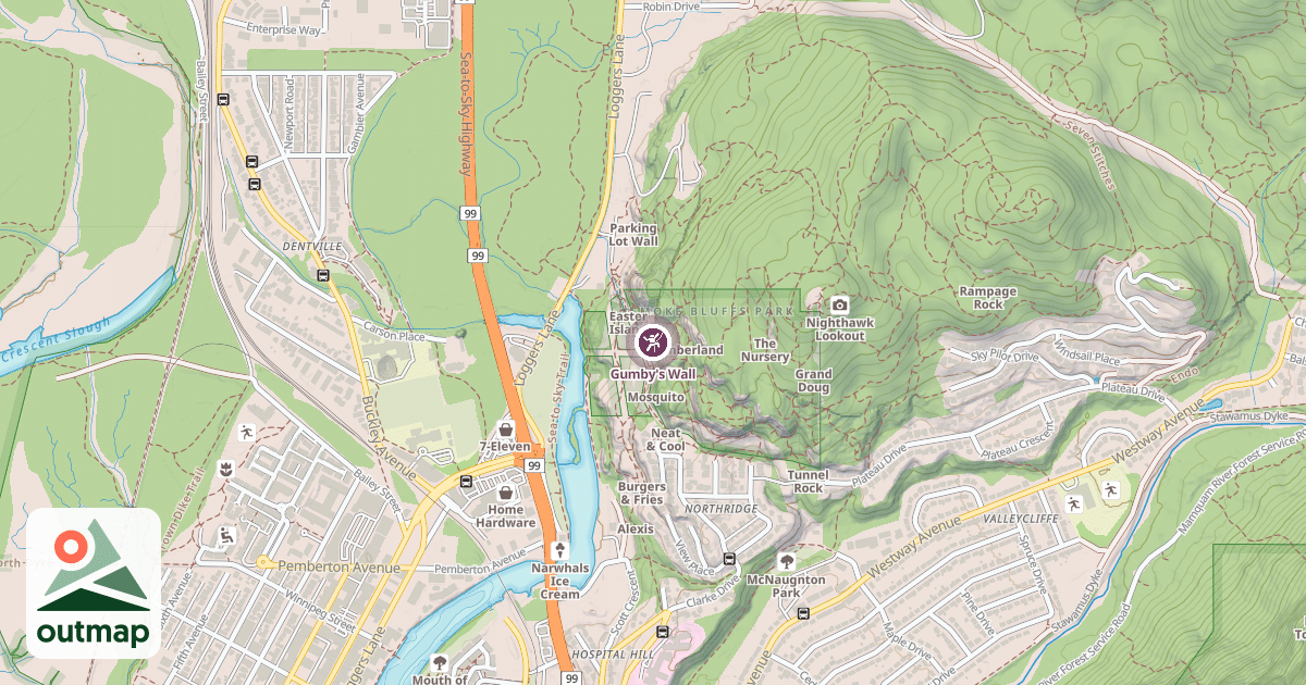 Map of Gumby's Wall