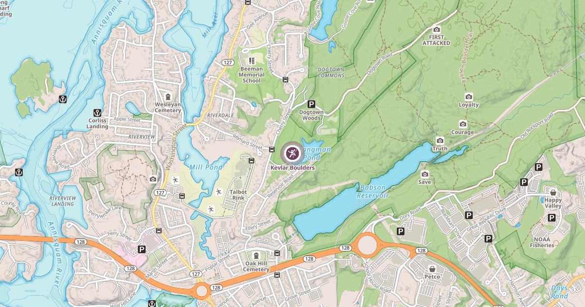 Map preview of Kevlar Boulders