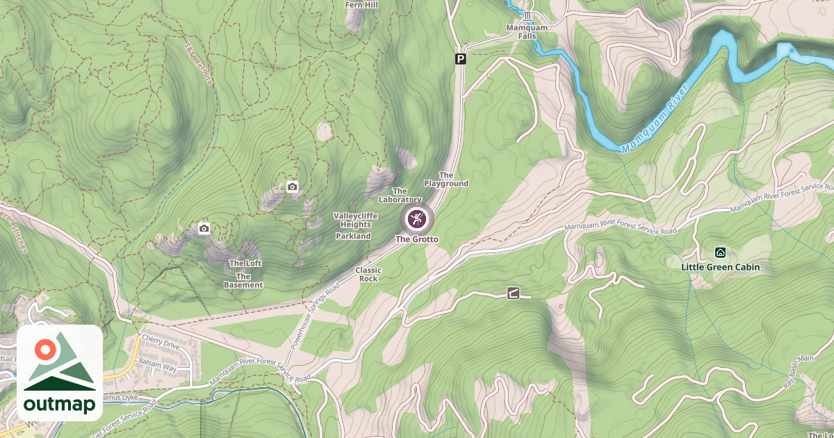 Map of The Grotto