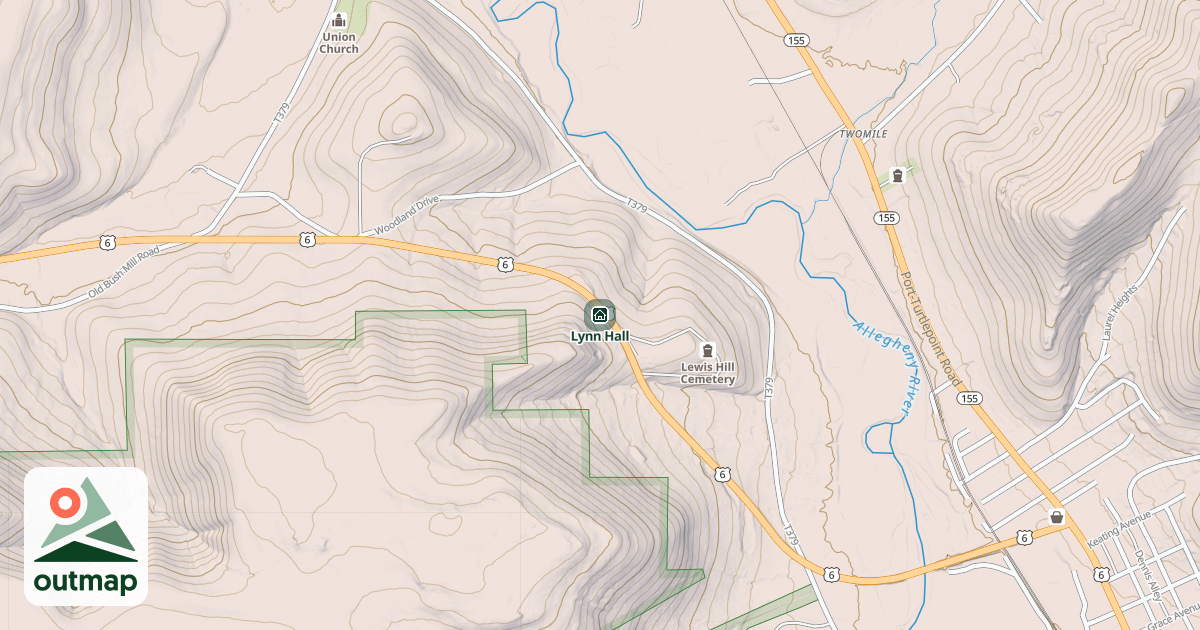Map of Lynn Hall