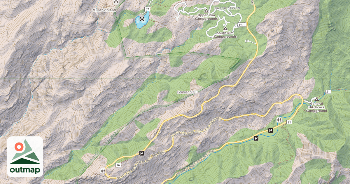 Map of Boaman