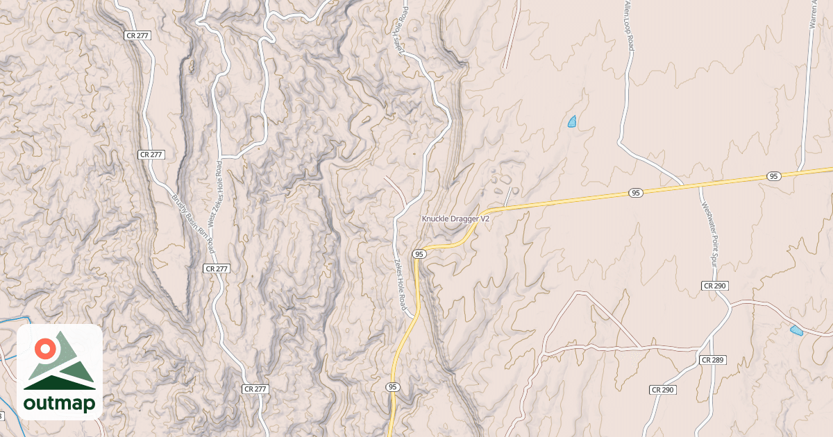 Map of Knuckle Dragger