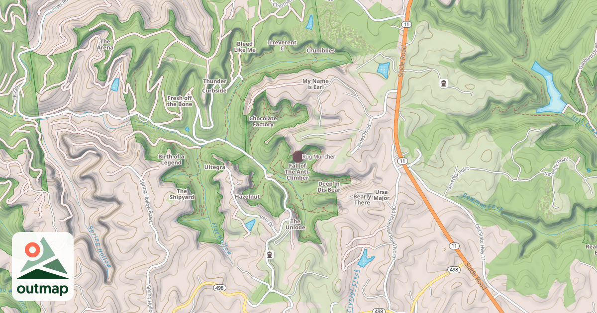 Map of Rug Muncher