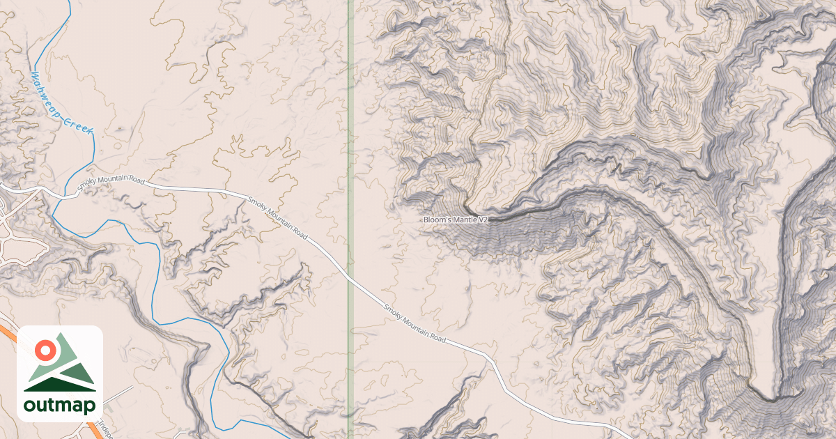 Map of Bloom's Mantle