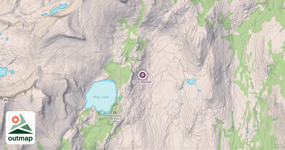 Map of Tank Boulder
