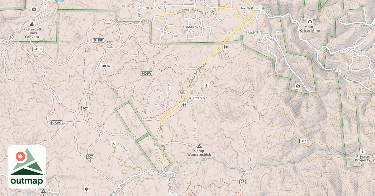 Map of Fulltilt